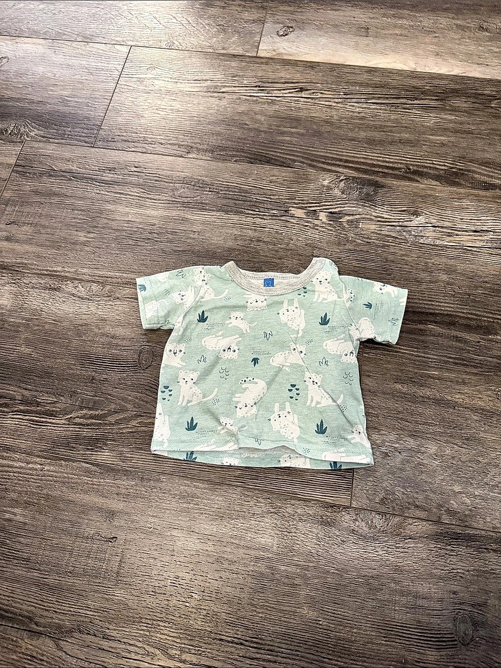 Baby 9M Animal Print Short Sleeve Tee